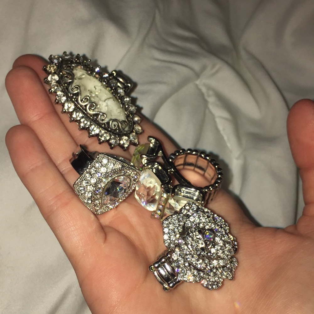 4 Beautiful Rings